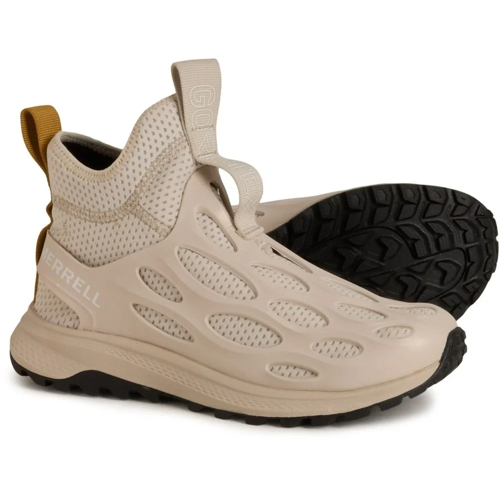 NEW Merrell Hydro Runner Mid Gore-Tex 1TRL Sneaker Waterproof Women 8 Moonbeam